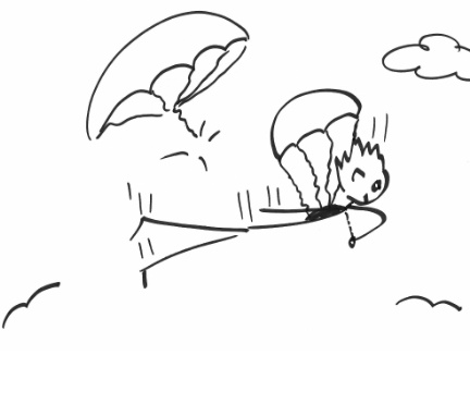 Notfallschirm